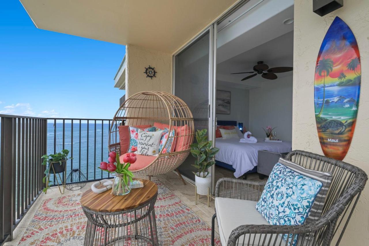 Sapphire Oasis- Heavenly Ocean View And Resort Kahana Exterior foto